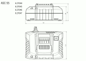 Metabo Ladegerät ASC 55 "Air Cooled" 12 -...