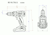 Metabo Akku-Bohrschrauber BS 18 LT BL Q (1 Stk.)