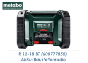 Metabo Akku-Baustellenradio R 12-18 BT (1 Stk.)