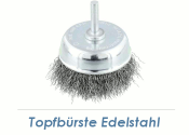 50 x 0,3mm Schaft-Topfbürste Einzeldraht Edelstahl...