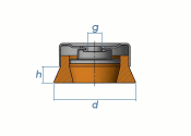 65 x 0,3mm Topfbürste gewellt Einzeldraht Stahl  (1...
