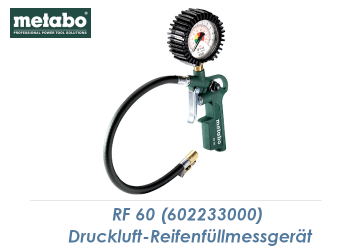 Metabo Druckluft-Reifenfüllmessgerät RF 60 (1 Stk.)