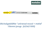 2,4-5 x 106mm Stichs&auml;geblatt &quot;Universal Wood +...