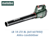Metabo Akku-Laubbläser LB 18 LTX BL (1 Stk.)