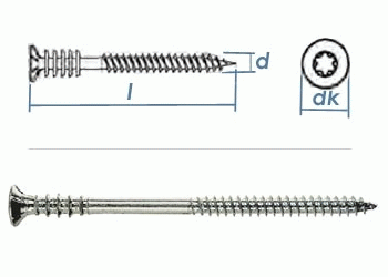 6 x 70mm Justierschraube (10 Stk.)