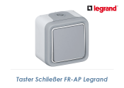 Taster Schlie&szlig;er Legrand FR-AP grau (1 Stk.)