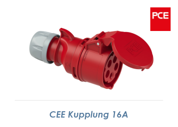 Stecker & Kupplung - Set SK 230V/16A IP20 mit Gummi ST/KU - PCE - Ver, 7,77  €