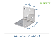 40 x 40 x 40mm Winkel Edelstahl (1 Stk.)