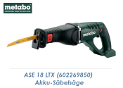 Metabo Akku-Säbelsäge ASE 18 LTX  (1 Stk.)