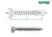 3,5 x 30mm SPAX Universalschrauben T-Star plus VG T20...