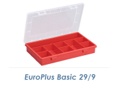 Sortimentskasten EuroPlus Basic 29/9 rot (1 Stk.)