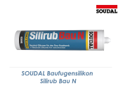 Baufugensilikon Silirub Bau N transparent  300ml...