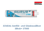 Sanitär- u. Glasbausilikon Silirub+ S7000 weiß...