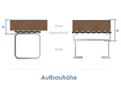 5,5 x 56mm Profilbohrschrauben C1 für Holz / Alu...