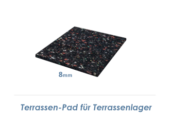 192 x 192 x 8mm Terrassen Pad (1 Stk.)
