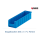 400 x 117 x 90mm Regalkasten Blau (1 Stk.)
