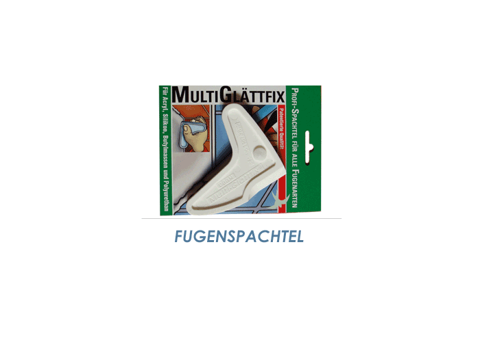 Fugenspachtel f. Acryl, Silikon, Butylmassen und PU, 8,60 €