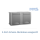 2-fach Schuko-Steckdose waagrecht HHG FR-AP grau (1 Stk.)