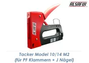 Handtacker 10/14 M2 für PF Klammern / J Nägel...