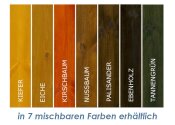 Oli-Finish Holzlasur Aussen - Farbe: Eiche in 2,5l Dose (1 Stk.)