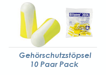 Gehörschutzstöpsel 10-Paar Pack, 5,80 €