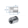 M8 x 10,9 x 15,5mm Blindnietmutter Mini-Senkkopf AlMg5 (10 Stk.)