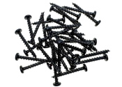 4 x 20mm SPAX Universalschraube T-STAR plus Pan Head VG Stahl BLAX verzinkt schwarz (10 Stk.)