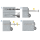 5 x 45mm Betonschrauben BTS5 TX mit Linsenkopf (1 Stk.)