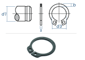 38mm Sicherungsring Aussen DIN471  (10 Stk.)