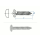3,9 x 13mm Kappenschrauben PH Edelstahl A2 ~DIN7981 (100 Stk.)
