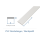 20 x 2mm / 1000mm PVC Flachstange weiß  (1 Stk.)