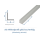 40 x 40 x 2mm / 1000mm Alu Winkelprofil silberfarbig eloxiert  (1 Stk.)