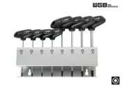 TX8 - 40 WGB Torxstiftschlüsselsatz mit Quergriff...