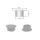 8mm Abdeckstopfen PE grau (10 Stk.)