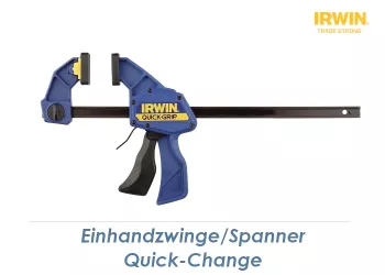 450mm IRWIN Einhandzwinge/Spreizer Quick-Change  (1 Stk.)