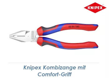 180mm KNIPEX Kombizange mit Comfort-Griff (1 Stk.)