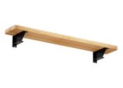 130 x 203mm Regalträger Loki schwarz (1 Stk.)