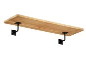 100 x 100mm Regalträger Oli schwarz (1 Stk.)