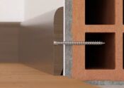 5 x 82mm Rahmenschrauben mit kleinem Kopf TX15 Stahl...