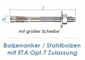 M16 x 240mm Bolzenanker verzinkt - ETA Opt. 7  (1 Stk.)