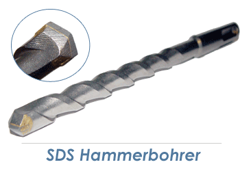 6 x 160mm SDS Hammerbohrer (1 Stk.)