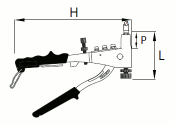 M3 - M6 Blindnietmuttern-Zange GO-35 (1 Stk.)