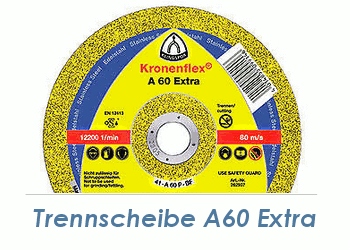 125 x 1mm Trennscheibe f. Metall / Edelstahl - A60 Extra (1 Stk.)