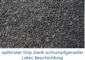 Feinstrickhandschuhe Latex schwarz Gr. 9 (L) (1 Stk.)