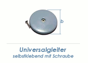 26mm Universalgleiter selbstklebend / mit Schraube (1 Stk.)