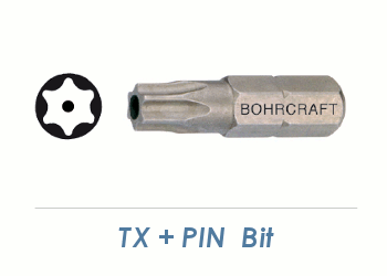TX30 + PIN Bit für Sicherheitsschrauben, 1,85 €
