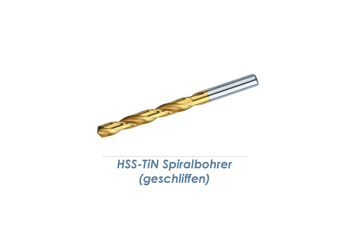 4,5mm HSS-TiN Spiralbohrer, 1,90 €
