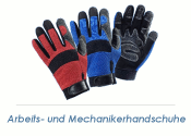 Mechanikerhandschuhe Profi blau/schwarz - Gr. 11 (XXL) (1...