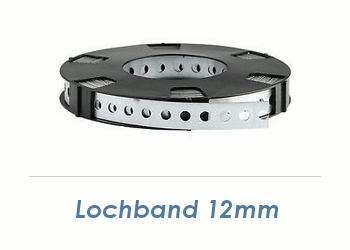 Lochband verzinkt 17mm