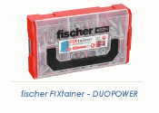 Fischer FIXtainer DUOPOWER Dübelbox 210 teilig (1 Stk.)